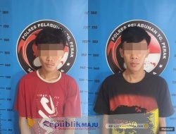 Polres Pelabuhan Tanjung Perak Amankan Dua Pengedar Sabu Kedung Mangu Surabaya