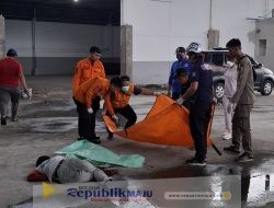Seorang Pekerja Tewas Terjatuh Dari Atap Pabrik  Pergudangan Margomulyo