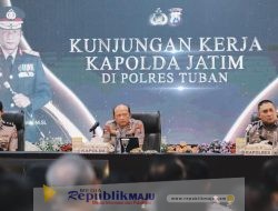 Kapolda Jatim Berikan Arahan Strategis kepada Personel Polres Tuban, Tekankan Profesionalisme dan Inovasi dalam Pelayanan