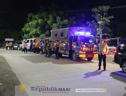 Long Weekend, Polres Pelabuhan Tanjung Perak Surabaya Gelar Patroli Skala Besar Gabungan TNI Polri