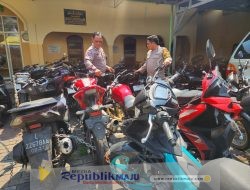 Polisi Bubarkan Aksi Balap Liar di Jalan Kedung Cowek Surabaya, 29 Sepeda Motor Diamankan