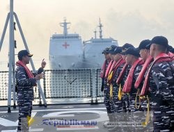 KRI I Gusti Ngurah Rai-332 Sukses Laksanakan Uji Terampil Glagaspur Tingkat II