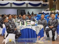 Begini Pesan Kasal Saat Halalbihalal dengan Keluarga Besar Koarmada II