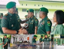 20 Prajurit Korem 182/Jazira Onim Naik Pangkat