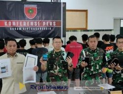 Intel Kodam XIV/Hasanuddin Tangkap 40 Pelaku Penipuan Online di Sidrap 