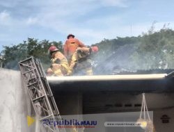 Rumah Dua Lantai di Kampung Malang Wetan Hangus Terbakar, Diduga Akibat Korsleting Listrik