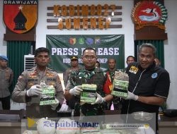 Dandim 0827/Sumenep: Bungkusan 35 Kg di Perairan Masalembu Positif Sabu
