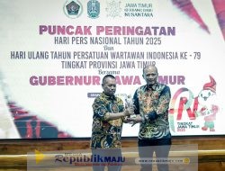 Kapolda Jatim Raih Penghargaan Prapanca Award di Puncak HPN 2025