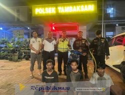 Tim Respatti Jogoboyo Polrestabes Surabaya Amankan Tiga Remaja Salah Asuhan, Diduga Komunitas Pogotneverdie
