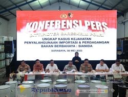 Bareskrim Polri Bongkar Perdagangan Ilegal Sianida di Surabaya dan Pasuruan, Omzet Capai Rp 59 Miliar
