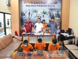 Polres Madiun Kota Berhasil Amankan Belasan Tersangka Kasus Pengeroyokan dan Penganiayaan