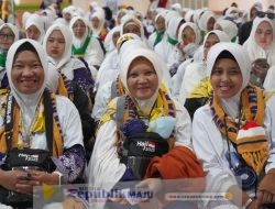 5.591 Jemaah dan Petugas Haji Embarkasi Surabaya Berangkat ke Tanah Suci