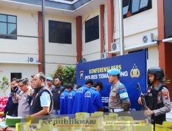 Polres Temanggung Gerebek Pengoplos Elpiji Bersubsidi di Bekas Peternakan Ayam