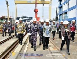 Perkuat Sinergi Industri Pertahanan, Kasal dan Jajaran Defend ID Kunjungi PT PAL Indonesia