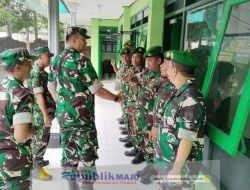 Kasiter Korem 084/Bhaskara Jaya Tinjau Kesiapan Koramil di Sumenep