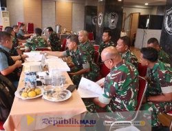 Audit Ketaatan Itjen TNI Disambut Korem 052/Wkr dengan Transparansi Penuh