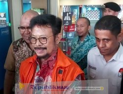Divonis 12 Tahun, KPK Jebloskan Eks Mentan SYL ke Lapas Sukamiskin