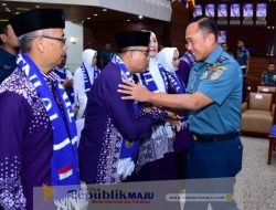 TNI AL Lepas Jemaah Haji Reguler Timlak Urhaj 1446 H/2025 M di Mabesal