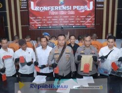 13 Orang Terjaring Operasi Pekat II Polres Blitar Kota