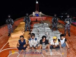 Hebat! TNI AL Bongkar Penyelundupan 1,2 Ton Kokain & 705 Kg Sabu Senilai Rp7 Triliun