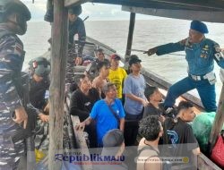 TNI AL Kembali Amankan 42 Orang PMI Ilegal dari Malaysia