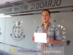 Diduga Korupsi TKD, Pemdes dan BPD Trosobo Dilaporkan Warga ke Kejari Sidoarjo