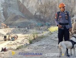 Tim Anjing Pelacak K9 Dikerahkan Cari Korban Longsor Gunung Kuda