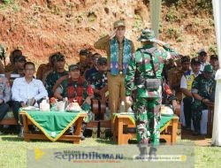 Danrem 062/Tarumanagara Hadiri Pembukaan TMMD Ke-124 Kodim 0610/Sumedang