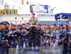 Sambut Hari Bhayangkara ke-79, Wakapolri Pimpin Tabur Bunga di Teluk Jakarta