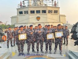 Inilah Tiga Kapal Terbaik yang Dapat Penghargaan dari Danguspurla Koarmada I
