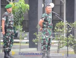 Prajurit dan PNS Korem 031/Wira Bima Laksanakan Kebugaran Fisik