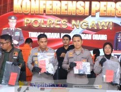 Polres Ngawi Berhasil Ungkap Kasus TPPO Dalih Adopsi, 4 Tersangka Diamankan
