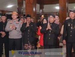 Sinergitas TNI-Polri dan Forkopimda Blitar Gelar Brokohan di Harlah Pancasila