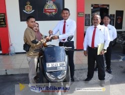 Bahagianya Korban Penggelapan di Bondowoso Saat Polisi Temukan dan Kembalikan Motornya Tanpa Biaya