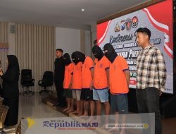 Polrestabes Surabaya, Amankan Lima Orang Preman Mengaku Ormas yang Kuasai Lahan Kosong Milik Warga
