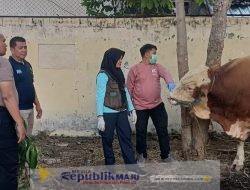 Polres Madiun Kota Datangkan Dokter Hewan Pastikan Kesehatan Hewan Kurban