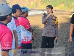 Libur Panjang Idul Adha, Polres Jember Siagakan Personel Pengamanan Wisata Pantai