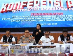 Bareskrim Gagalkan Penjualan Sisik Trenggiling