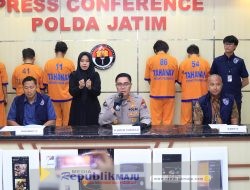 Polda Jatim Berhasil Ungkap Kasus Tindak Pidana ITE Pornografi Anak Motif Cemburu