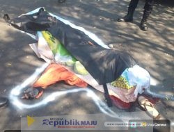 Pemotor Wanita Asal Pakal Tewas Terlindas Truk di Sukomanunggal Surabaya
