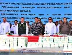 Kasal: TNI AL Bertekad Jaga Perairan Indonesia dari Penyelundupan Narkoba