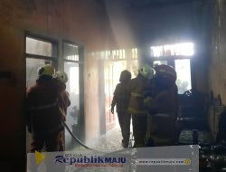 Rumah Kebakaran Warga Sumberejo Makmur Berhamburan, Diduga Konsleting Listrik