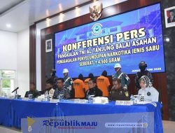 Upaya Penyelundupan 4,5 Kg Sabu Digagalkan TNI AL di Perairan Asahan