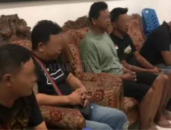 Anggota Korem 082/CPYJ Mojokerto Bekuk Lima Orang Diduga Curi Kabel Tembaga