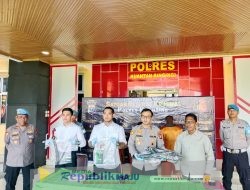 Diduga Bakar Hutan Lindung Bukit Betabuh, Tiga Pria di Kuansing Terancam 15 Tahun Penjara