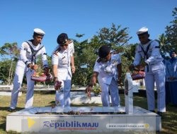 Prajurit Lanudal Biak Kenang Pahlawan Pengibar Bendera Merah Putih Pertama di Papua
