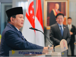 Indonesia-Singapura Sepakat Dukung Perdamaian Regional dan Global