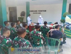 Antisipasi Narkoba Masuk TNI, 60 Personel Korem 081/DSJ Jalani Tes Urine