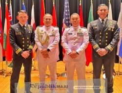 Membanggakan! Tiga Perwira Menengah TNI AL Lulus dari Marines Corp University di AS
