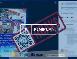 Waspada! [HOAKS] Pembuatan SIM Gratis 2025